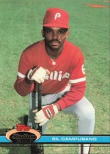 1991 Topps Stadium Club Sil Campusano Philadelphia Phillies #484