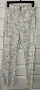 New JOE'S Jeans Womens Size 25 The Blake High-Rise Wide Leg Crop Pants Camo - Picture 1 of 4