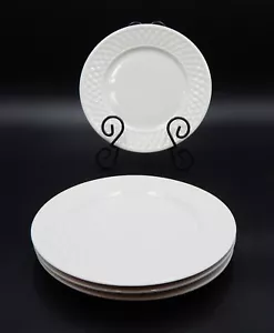 Cesta de mimbre Oneida tejido ensalada postre platos gres 7-1/2 pulgadas - Imagen 1 de 11