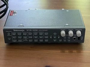 Tektronix WVR5250 SDI HDMI Multiformat Waveform Rasterizer AU option - Picture 1 of 4