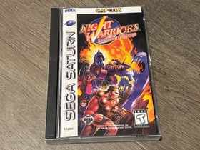 Night Warriors Darkstalkers Revenge Sega Saturn Complete CIB w/Reg Card NM Shape