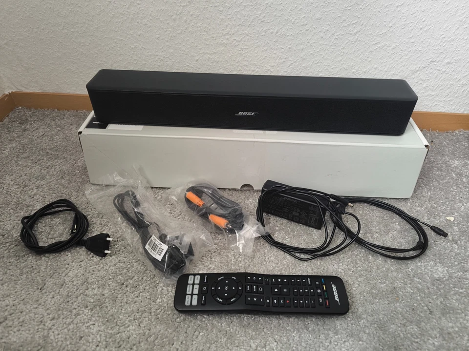 Bose Solo 5 TV Soundbar Sound System Bluetooth HiFi Klang TOP ZUSTAND LESEN - Bild 1 von 4