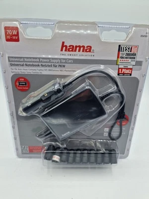 Hama 00054189 Universal Laptop Netzteil für Auto Ladegerät KFZ 70W 15-19 V - Bild 1 von 2