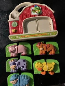 Leapfrog Fridge Farm Magnetic 5 Piece Animal Set - Picture 1 of 7