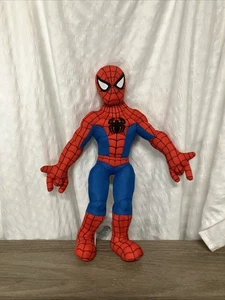 Marvel Ultimate Spider-Man 13” Plush Stuffed Animal Articulated Jointed Disney - Picture 1 of 11