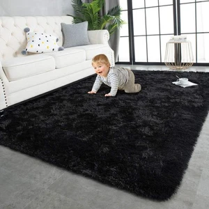 Super Soft Shaggy Rugs Fluffy Carpets, 4x5.9 Feet, Indoor Modern Plush Area R... - Picture 1 of 6