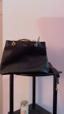 Aldo Negro Bolso de Mano Bolso de Mano Correas Bandolera Cartera Bolso de Hombro Foto 1 de 4