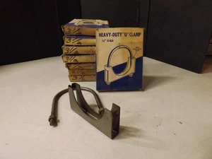 NOS 31/2" EXHAUST U CLAMPS HEAVY DUTY  LOT OF  8 - Picture 1 of 11