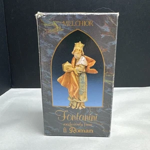 1992 Fontanini Cimelio Melchior King Con Oro Elio Simonetti 5” Depose Italia - Foto 1 di 11