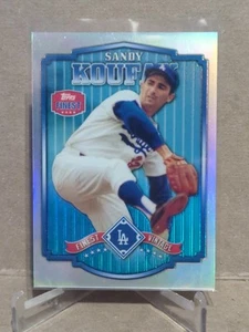 2014 Topps Finest Vintage Refractors #FVSK Sandy Koufax - Bild 1 von 2