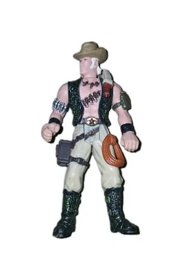 Wild Quest Crocodile Dundee 4” Figure Chap Mei Jungle Adventure Animal Explorer  - Image 1 of 4