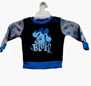 nickelodeon Blues Clues Kids Unisex Pullover Classic Cartoons Puppies - Picture 1 of 13
