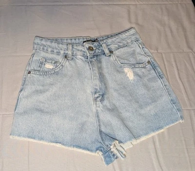 Vintage Denim Co. BooHoo Para Mujer Talla 4 Estilo Corte Envejecido 100% Algodón Foto 1 de 4