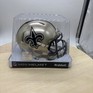 Riddell Mini Speed New Orleans Saints Helm - Gold (3001966) - Bild 1 von 6