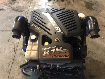 Морской двигатель MerCruiser 8.1 S Horizon 496 8.1S БЕЗ СОЛИ готов к падению 370 часов  - Изображение 1 из 4