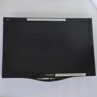 Vintage ViewSonic VX1962WM 19" 1680x1050 HD Monitor No Damage  - Image 1 of 4