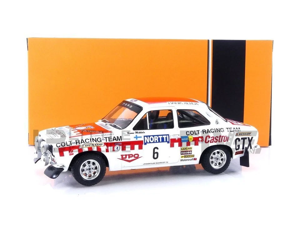 IXO 1/18 - FORD ESCORT MK I RS 1600 - 1000 LAKES RALLY 1973 18RMC141LQ - Image 1 of 1