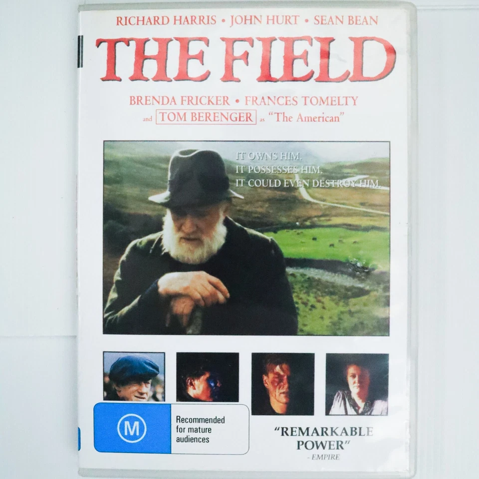 The Field (DVD, 1990) Richard Harris, John Hurt, Sean Bean - Drama Thriller Film - Image 1 of 4