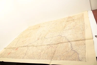 WW1 German map  of Warsaw,Brest-Litowsk,Radom, Lublin, Kielze, Tomaszow,DRC4.4.L - Image 1 of 4