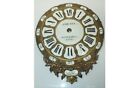 H11f) Biedemeier Zieferblatt Bronze Laternenuhr Comtoise Uhr um 1788-1800