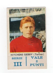 FUSSBALL FIGUR FUSSBALLSPIELER 1963-64 HITCHENS TURIN KARTONIERT (4,5 x 7,2 cm) - Bild 1 von 1