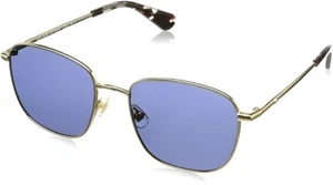 Nuevas gafas de sol Kate Spade - Kiyah/S 006J - doradas/azules (53-18-140) aviador - Imagen 1 de 6