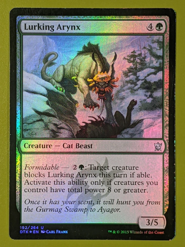 FOIL Lurking Arynx x1 Dragons of Tarkir 1x Magic the Gathering MTG - Image 1 of 1