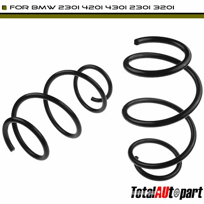 2 件线圈弹簧适用于宝马 220i 228i 230i 320i 328i 2012 420i 428i 430i 17-21 前 — 第 1/4 张图片