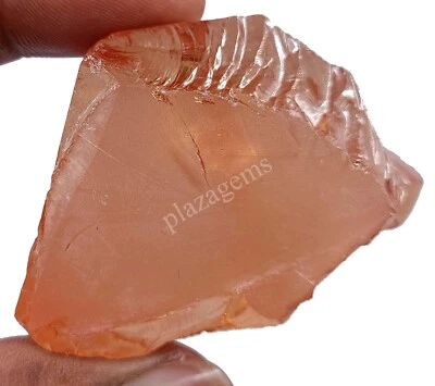 720.00 克拉天然橙色锆石粗糙 EGL 认证透明散装宝石 5MRG — 第 1/4 张图片