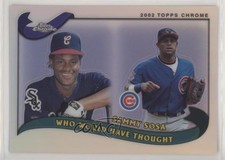 2002 Topps Chrome Traded & Rookies Refractor Sammy Sosa #T270