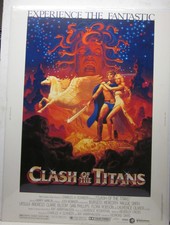 Clash of the Titans 30" x 40" Original Movie Poster Hildebrandt