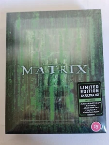 THE MATRIX TITANS OF CULT 4K UHD + BLU-RAY STEELBOOK - Picture 1 of 12