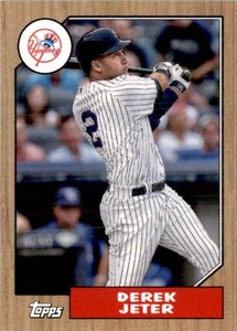 2022 Topps Mini Glossy 1978 Style Derek Jeter #78B-30