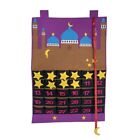 Felt Ramadan Mubarak Advent Calendar Colorful Countdown Wall Calendar  Islamic