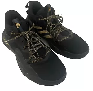 Adidas Harden Stepback 3 GY8631 Basketball Black/Gold Men's 8  - Picture 1 of 11