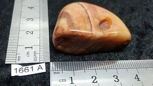 AGATE BAHIA pierre roulee mineraux lithotherapie reiki collection esoterisme - Imagen 1 de 3