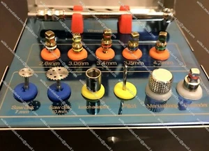 Espansore osseo dentale trefina sinusale sollevamento disco impianto orale 12 pezzi kit Willko - Foto 1 di 7