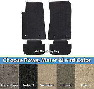 Lloyd Mats - Custom Fit Carpet Floor Mats - Pick Mat Combos, Material & Color