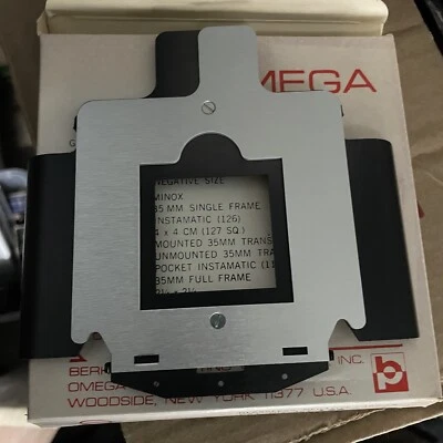 Omega Montado 35mm Transparencia Negativo Portador #423-123 De Colección Foto 1 de 4