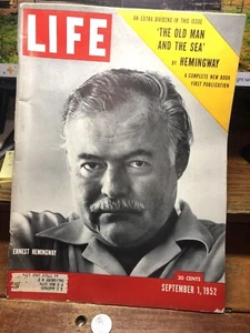 Vintage Life Magazine September 1, 1952 Ernest Hemingway - Picture 1 of 3