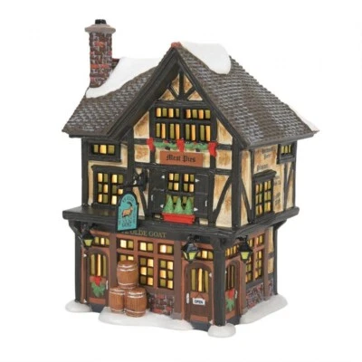 Dept 56 YE OLDE GOAT PUB Dickens Village Gaslight Pubs 6011392 BRAND NEW IN BOX - Image 1 of 2