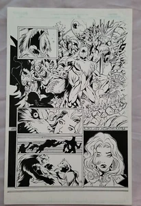 Bad Kitty: Recargado #4 piezas 16 - Cómics de arte original de Adriano Batista - CAOS - Imagen 1 de 4