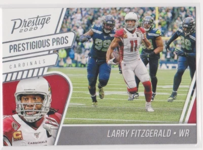 Larry Fitzgerald 2020 Prestige Prestigious Pros Insert Football Card # PP-LF - Image 1 of 2