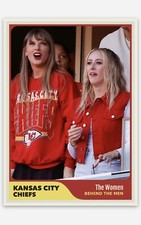 Brittany Mahomes Taylor Swift Kansas City Chiefs Queens NFL ACEO Trading Card