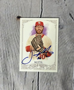 Autographed Jason Motte St. Louis Cardinals Signed 2012 Allen & Ginter Card #263