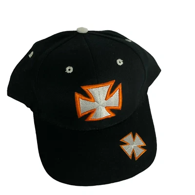 Orange County Choppers Adjustable Hat Cap Black Embroidered Biker Streetwear - Image 1 of 4