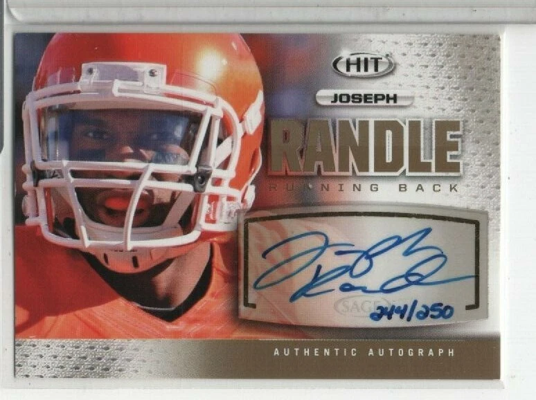 Joseph Randle OSU 2013 SAGE Hit AUTO #A131 244/250 051121DMCD31 - Image 1 of 2