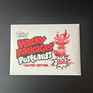 WACKY PACKAGES POSTCARD SET APRIL FOOLS 2020 - Picture 1 of 3