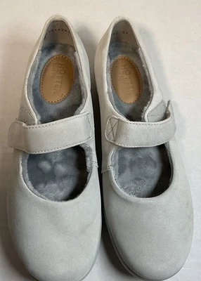 Zapatilla Hotter Mary Jane Treasure Gris Suave Talla 9 7UK Gamuza Piel Sintética Foto 1 de 4