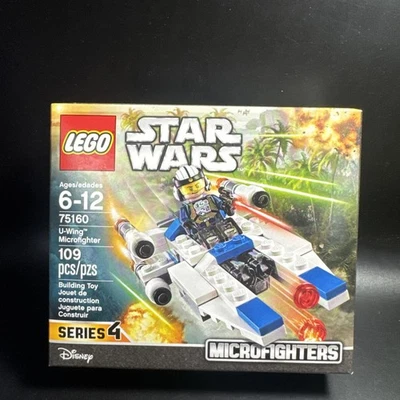 LEGO 75160 Star Wars U-Wing микро истребитель новый запечатанный снят с производства 109 штук серии 4 - Изображение 1 из 4